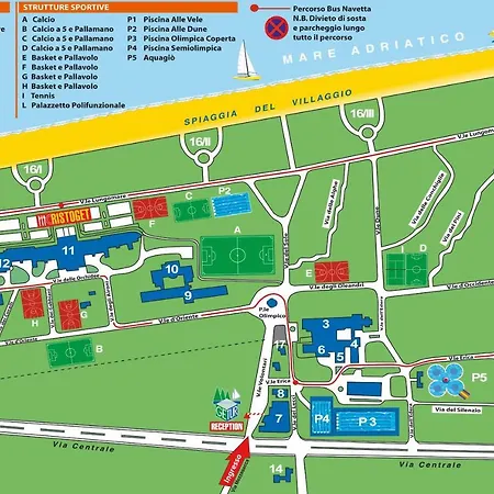 Prázdninový areál Bella Italia Sport Village 3*