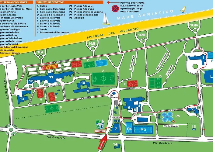 Prázdninový areál Bella Italia Sport Village 4*